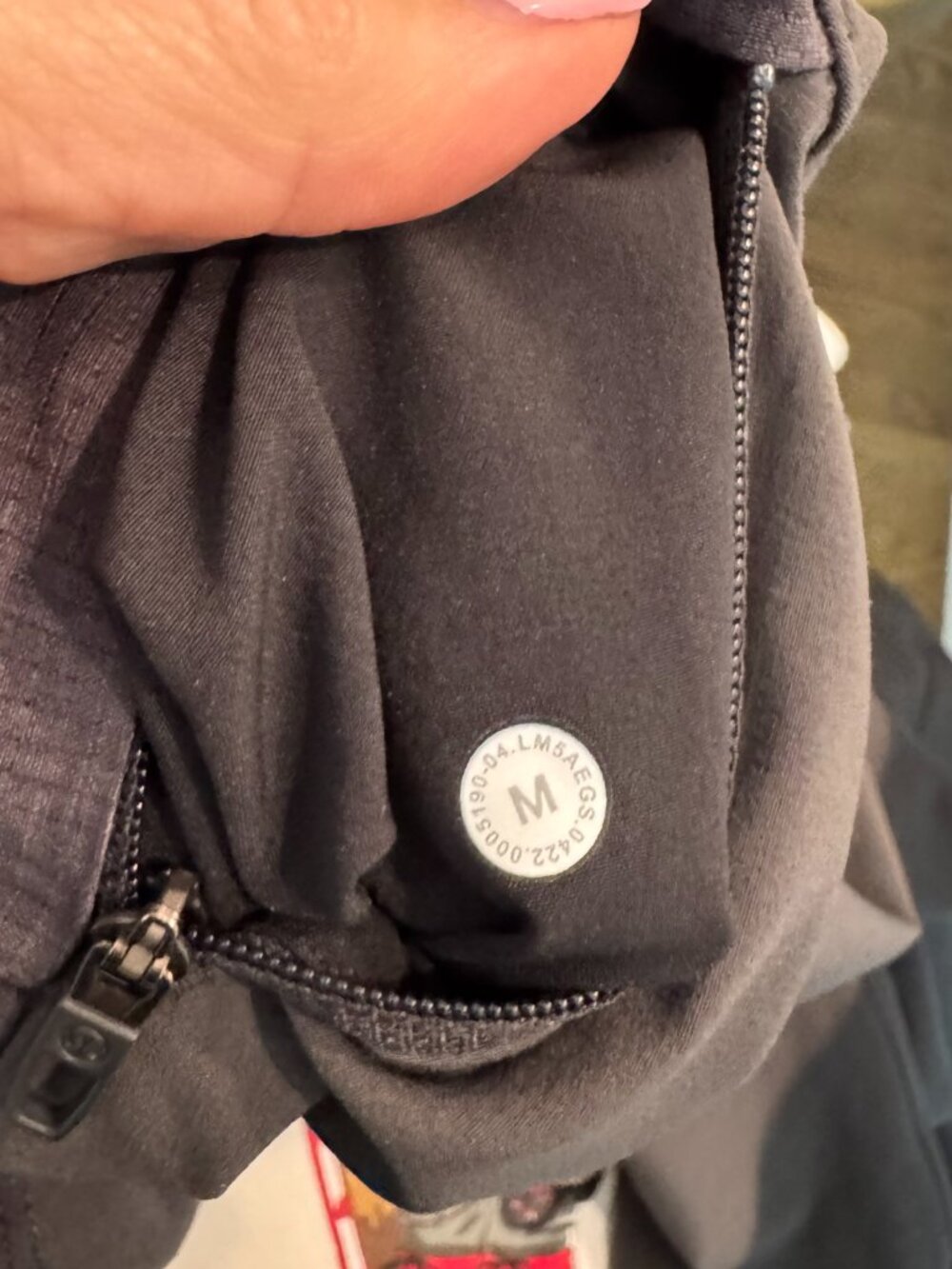 LULULEMON ABC jogger Men's pants size Medium Charcoal gray - Picture 5 of 5